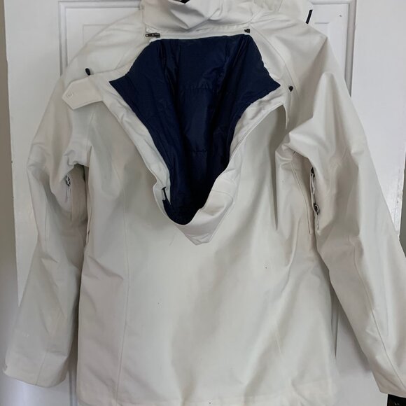 W's Insulated Powder Bowl Jacket- white - Picture 2 of 4